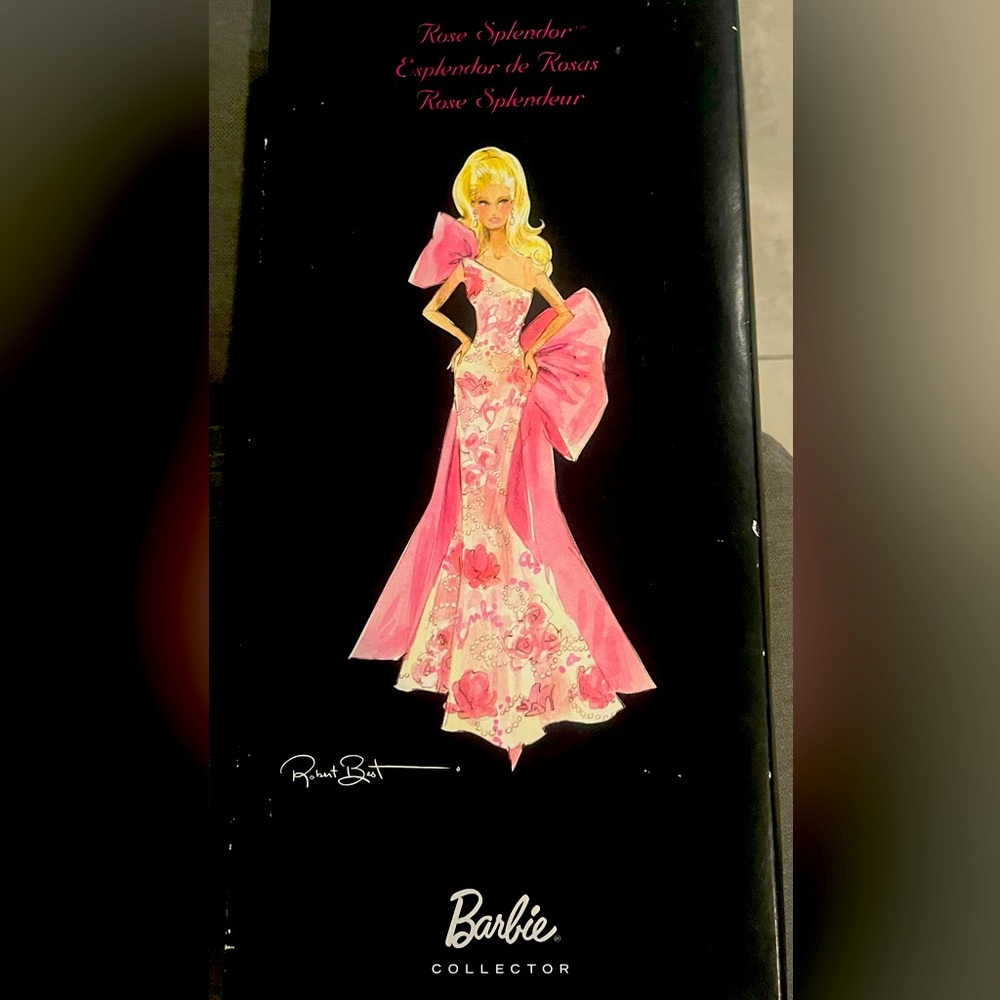 Rose Splendor Barbie Collector Pink Label